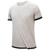 NineFit Basics Mens Silk T Shirt Casual Short Sleeve Lightweight Crew Neck Tee Undershirt Top Soft and Breathable Workout Gym Shirts (X-Large,Apricot) view 1