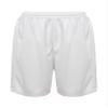 dPois Kids Basketball Mesh Shorts Boys Sport Knee Length Bottoms Inner Drawstring Booty Shorts Gym Boyshorts Activewear White 7-8 Years view 1