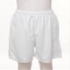 dPois Kids Basketball Mesh Shorts Boys Sport Knee Length Bottoms Inner Drawstring Booty Shorts Gym Boyshorts Activewear White 7-8 Years view 2