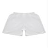 dPois Kids Basketball Mesh Shorts Boys Sport Knee Length Bottoms Inner Drawstring Booty Shorts Gym Boyshorts Activewear White 7-8 Years view 3