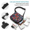 BTCOWZRV Sling Bag for Women Men Crossbody Sling Backpack Heart Pattern Chest Bags Shoulder Backpack Travel Hiking Daypack view 3