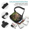 BTCOWZRV Sling Bag for Women Men Crossbody Sling Backpack Cat in Grass Chest Bags Shoulder Backpack Travel Hiking Daypack view 3