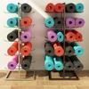 CUTPOIY Bronze Vertical Yoga Mat Rack Storage, 5 Layer Double-Sided Metal Sports Accessaries Display Shelf, Workout Room Holder Organizers (Hold 20 mats) view 4
