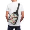 BTCOWZRV Sling Bag for Women Men Crossbody Sling Backpack Cupcake Chest Bags Shoulder Backpack Travel Hiking Daypack view 2