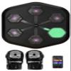 2024 New OnePunch Boxing, V3 Music Boxing Machine Wall Mount, Bigger Panel Electronic Music Workout Machine with Boxing Gloves, Wall for Home Exercise Machine,Release Stress,Black view 1