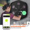 2024 New OnePunch Boxing, V3 Music Boxing Machine Wall Mount, Bigger Panel Electronic Music Workout Machine with Boxing Gloves, Wall for Home Exercise Machine,Release Stress,Black view 4