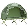 Foldable Camping Cot with Tent,Folding Camping Cots, Portable Single Sleeping Cot Camping Bed,Camping Tent Cot, Single Person Folding Cot Combo, Outdoor Bed for Hiking, Camping view 1