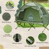 Foldable Camping Cot with Tent,Folding Camping Cots, Portable Single Sleeping Cot Camping Bed,Camping Tent Cot, Single Person Folding Cot Combo, Outdoor Bed for Hiking, Camping view 3