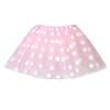 NineFit Basics Toddler Baby Girls Polka Dot Tulle Skirt for Kids Princess Performance Skirt Tutus for Girls Summer (Pink, One Size) view 1