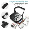 BTCOWZRV Sling Bag for Women Men Crossbody Sling Backpack Foggy Mountain Pine Tree Chest Bags Shoulder Backpack Travel Hiking Daypack view 3