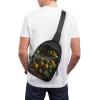 BTCOWZRV Sling Bag for Women Men Crossbody Sling Backpack Fresh Citrus Fruits Chest Bags Shoulder Backpack Travel Hiking Daypack view 4