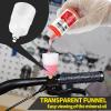 Brake Bleed Kit for Shimano, TEKTRO, TRP Hydraulic Disc Brakes, Brake Fluid Bleeder Kit with180ML Mineral Oil Brake Fluid for MTB/Road Bike Brake view 4