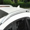 YHELI 2Pcs Aluminum Roof Rail Rack Side Rail Bar Fits for Mazda CX-5 CX5 2012-2016, silver, nfbd38 view 3
