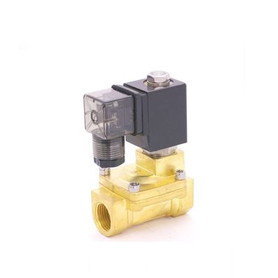 DOUFUDIA PX-10K/15K/20K/25K/35K/40K/50K Normally Open BSP Thread D14511 Coil 2 Way Direct Actuated Brass Water Solenoid Valve 1Pcs (Size : VITON, Color : 24V_PX-50K)