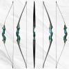 oubert 60 Inch Takedown Longbow 20-60lbs Hunting Bow for Right Hand Shooter Wooden Riser Archery Bow Set with Stringer Tool for Outdoor Target Practice (40LBS) view 4