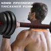 Adjustable Dumbbell Set,4-in-1 Weights Dumbbells Set Portable Changeable Dumbbell Set Barbell Set and Kettlebell Set with Dumbbell Barbell Kettlebell Push-Up Modes for Home Gym Men Women Red view 3