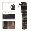 KRATARC Archery Lightweight Back Arrow Quiver Dual Use Foldable Compact Hip Arrows Bag with Molle System Hanged for Target Shooting (Woodland - Diameter 4'') view 4