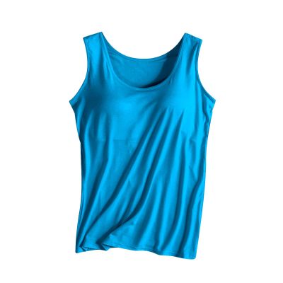 NineFit Basics Camisole Tops for Women Running Sports Racerback Bras Plus Size Comfy Tank Tops Sleeveless Tanks with Built in Bra Camiseta Sin Mangas Con Sujetador Integrado para Mujer. Recent Orders Blue