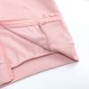 AMIMOJY Toddler Boys Girls Outfits Hoodie Sweatshirt Baby Long Sleeve Bear's Ear Tops Pants Solid Color Tracksuit 2Pcs Set, 18-24Months, Pink view 4