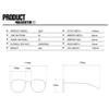 HCHES Cat Eye Acetate Glasses Frame For Men Women Eyeglasses Eyewear,6,One size view 2