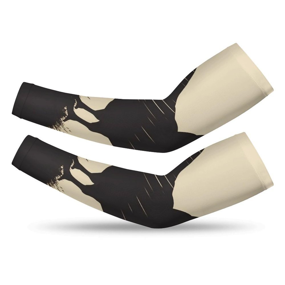 OURTEV Sun Protection Arm Sleeves Farmhouse Chicken Sports Cooling Arm Compression Sleeves for Men Women, X-Large, Style
