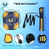 WEMORA Solo Soccer Volleyball Rugby Football Trainer Belt for Kick Throw Practice Training for Kids Youth and Adults with Hands Free Adjustable Waist Strap Fits Ball Size 3 4 5 view 2