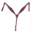 COLTORO SADDLE Leather Headstall and Breast Plate Set Hand Tooling Floral with Stainless Steel Hardware view 2