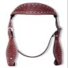 COLTORO SADDLE Leather Headstall and Breast Plate Set Hand Tooling Floral with Stainless Steel Hardware view 3