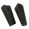 Medieval Bracers Leather Armguard Viking Leather Vambrace for LARP Ren Faire Renaissance Fantasy Costume view 2