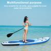 Worparsen Inflatable Stand Up Paddle Board,Adult Paddleboard,Layer PVC Paddle Board with Carry Bag,Hand Pump,Retractable Propeller,Removable Fin,Stable Design,for Youth & Adults Blue view 2