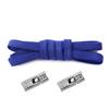 Elastic Laces Sneakers Diamond Cross Locks Tieless Shoelaces Without Ties Kids Adult No Tie Shoe Laces Rubber Bands Shoelace (Rose red) view 2