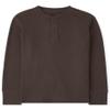 The Children's Place,Boys,Long Sleeve Thermal Henley Shirt,Brown Bear,X-Small view 1