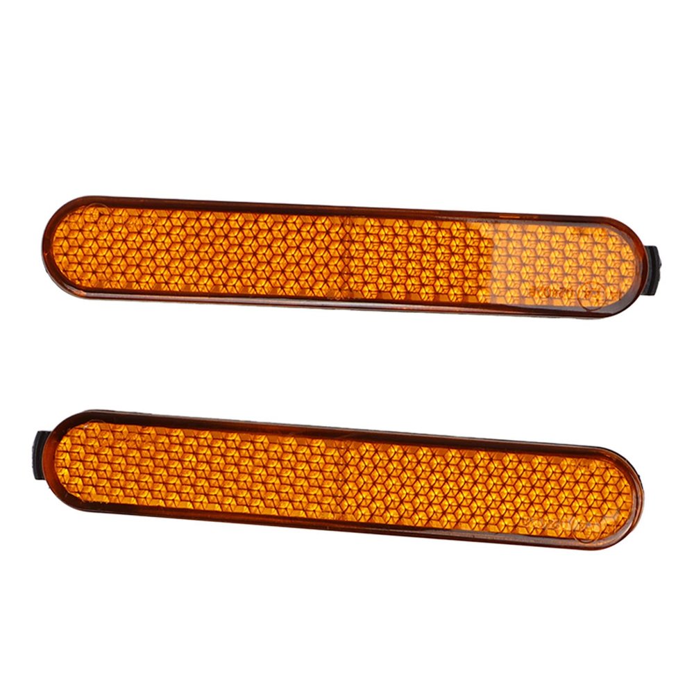 POENVFPO Electric Scooter Warning Reflector Night Reflective Strip for MI3 Scooter, Portable Easy Installation Side Wheel Cover Reflector Reflectors