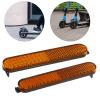 POENVFPO Electric Scooter Warning Reflector Night Reflective Strip for MI3 Scooter, Portable Easy Installation Side Wheel Cover Reflector Reflectors view 3