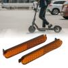 POENVFPO Electric Scooter Warning Reflector Night Reflective Strip for MI3 Scooter, Portable Easy Installation Side Wheel Cover Reflector Reflectors view 4