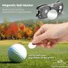 Middletown Outdoors Golf Divot Tool with Magnetic Ball Marker, Multifunctional Divot Tool, Foldable Fork,Fix Divots, Clean Clubs and Cleats, U Shape Bottom can Hold Club, Black view 3
