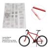 ZLXHDL Bike Frame Protection Tape,Bike Frame Protector Stickerthickened Fade Resistant Decorative Pvc Bike Frame Tape,Bike Wrap for Mountain Road Bikes (Skull Snake), ZLXHDLaq165s8edt-12 view 2