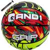 AND1 Supreme Grip Rubber Basketball: Official Regulation Size 7 (29.5 inches) - Deep Channel Construction Streetball, Made for Indoor Outdoor Basketball Games view 1
