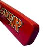 27" Pro Maple Flat Half Paddle Training Baseball & Softball Bat in 27"/ 15 oz/Flat Barrel:2.75" for Youth & Adult Players in Red & Black by Player Sports Goods LLC view 2