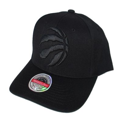 Mitchell & Ness Toronto Raptors Stretch Snapback Adjustable Hat Cap - Black
