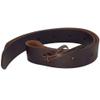 BlazingPaws Harneto Leather Western Horse Saddle Strap in Premium Top Grain Leather (18" - Double Ply, Brown: Off Billet) view 1