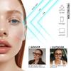 livho Oversized Blue Light Blocking Glasses for Women - Grey Marble view 4