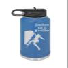 20oz or 32oz Insulated Waterbottle with Flip Lid and straw, Woman Rock Climbing, Personalization Included view 2
