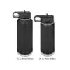 20oz or 32oz Insulated Waterbottle with Flip Lid and straw, Woman Rock Climbing, Personalization Included view 4