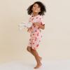 Owlivia Kids Pjs Set, Boys Girls Summer Short-Sleeve Sleepwear, 100% organic cotton Toddler Pajamas(4-5T, Pink Strawberry) view 2