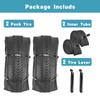 2 Pack Bike Tires 26"x2.125" with Tubes AV 32mm Schrader Valves Suitable for 26x1.75/1.95/2.125 for Mountain City Urban Trail Road Park (26x2.125-2 Tires 2 Tubes 2 levers) view 2