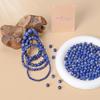 AD Beads Handmade Gemstone Stretch Elastic Bracelet Crystal Healing Reiki Nature's Beauty and Spiritual Essence Unisex (4mm, Lapis Lazuli) view 4