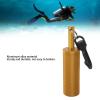 SUNGOOYUE Aluminum Alloy Underwater Shaker Bell with Clip, Noise Maker Signal Bell, Crisp Sound Diver Noise Maker for Underwater Activities (Gold), SUNGOOYUE591z3rwdck-14 view 3