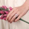 Egnaro Women's Stackable Silicone Rings, 2.5/5.5mm Wide 1.8/2mm Thick Bands view 4