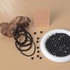AD Beads Handmade Gemstone Stretch Elastic Bracelet Crystal Healing Reiki Nature's Beauty and Spiritual Essence Unisex (6mm, Black Onyx) view 4